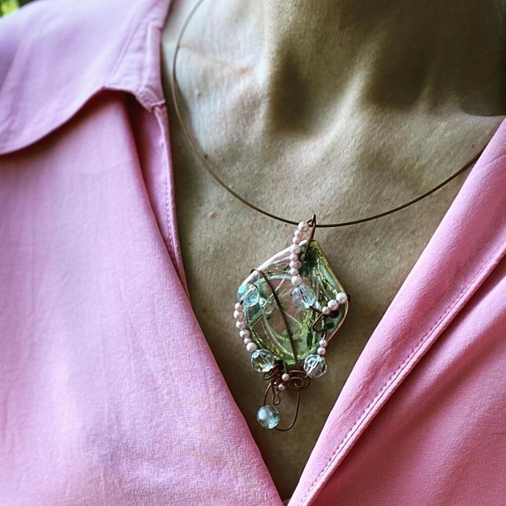 Women's Pink and Cream Jewellery